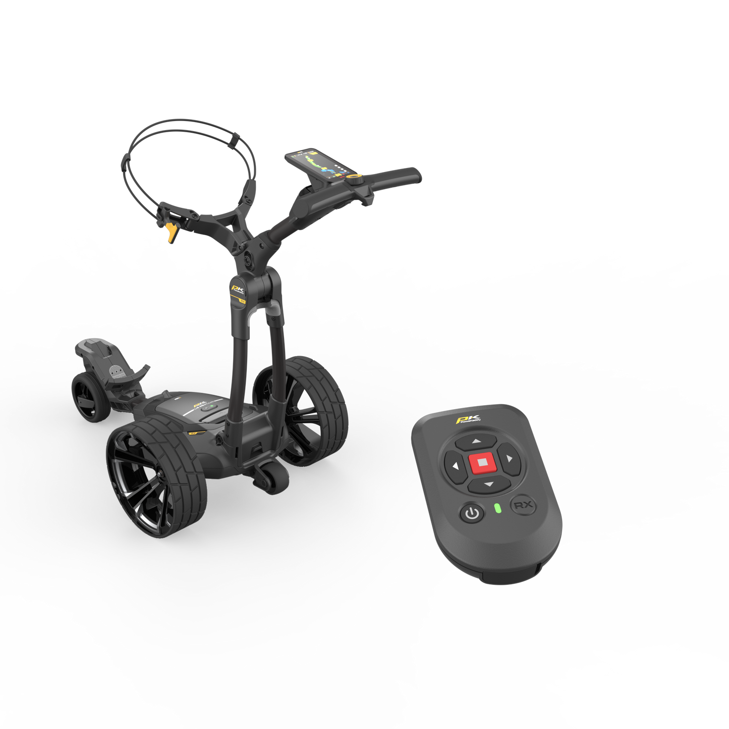 2025 PowaKaddy RX12 Folding Touchscreen GPS Remote Cart